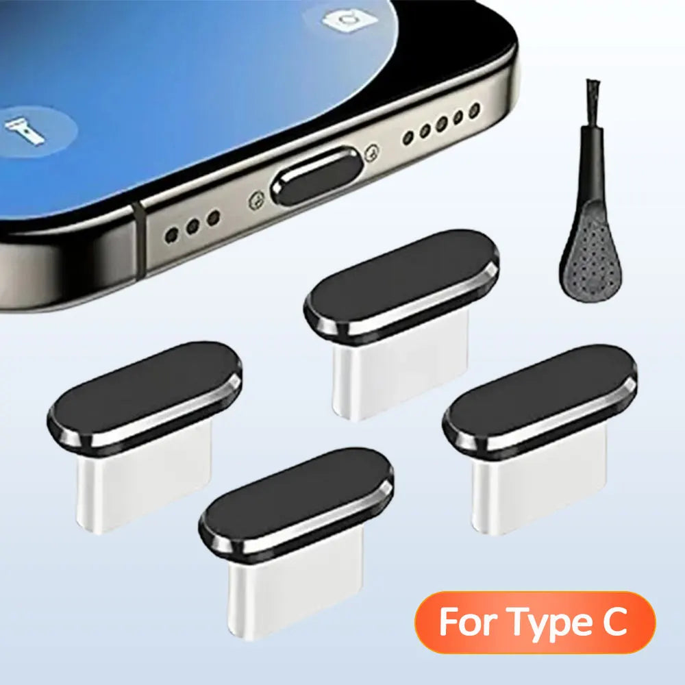 Metal Port Protectors, Set of 4