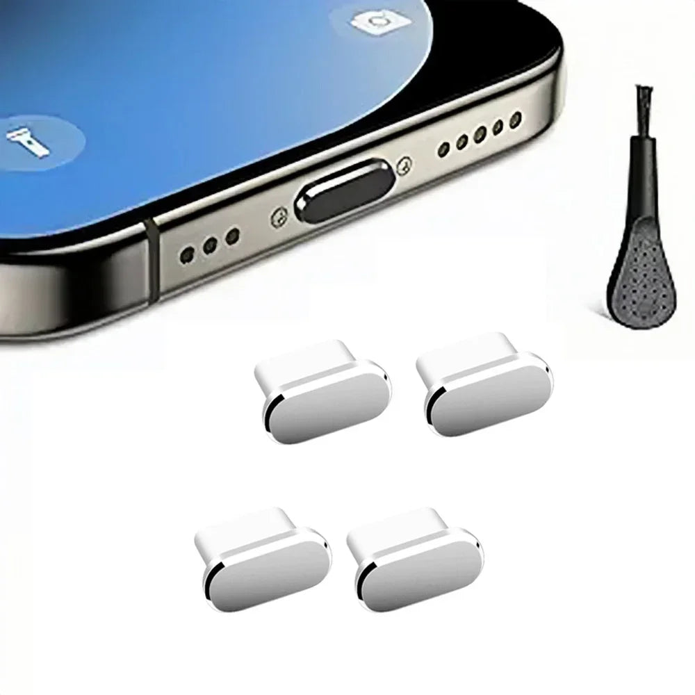 Metal Port Protectors, Set of 4