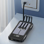 Solar Power Bank Display & Flashlight (Laser)