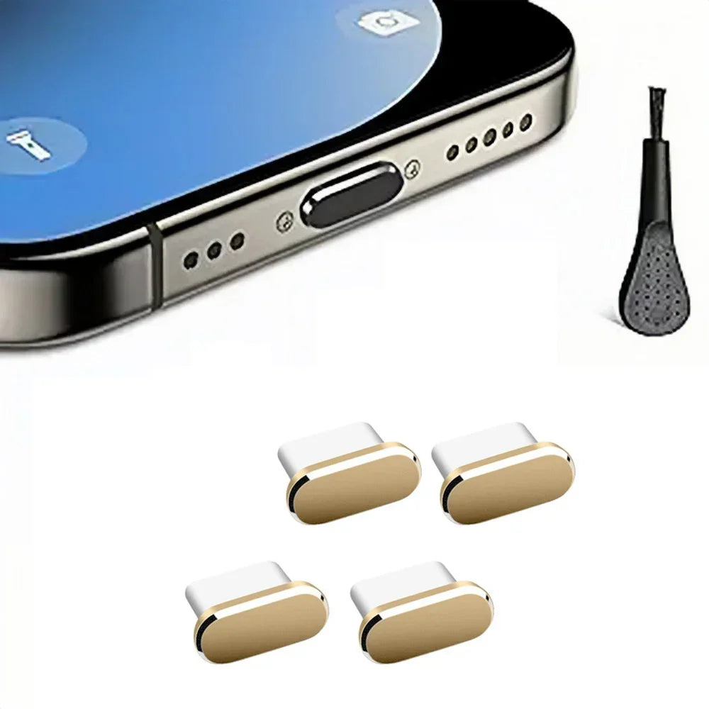 Metal Port Protectors, Set of 4