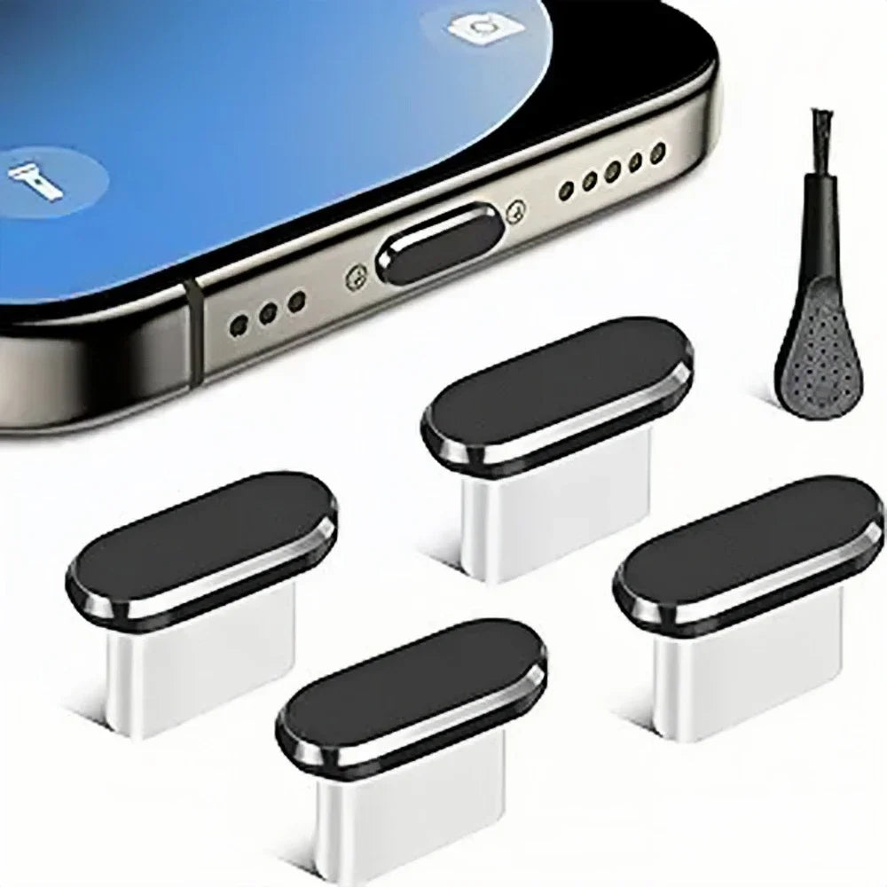 Metal Port Protectors, Set of 4