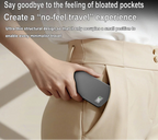 Belvair Magnetic Wireless Power Bank — Slim Snap-On (10k/20k/50k)
