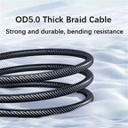 Belvair Fast-Charge Cable with Power Display